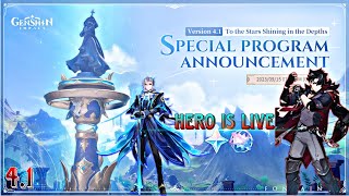 Genshin Impact 4.1 Livestream Countdown Watchparty & Free Primogems Code || Genshin Impact India #41