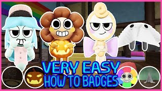 Roblox - [HALLOW] How to get Badges in 3D Dandys World Roleplay  (FANMADE) [VR]