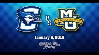 Creighton Highlight Reel (vs #21 Marquette, 01/09/2019)