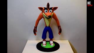 Crash Bandicoot Custom Made Figure