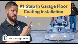 Why Preparation Is Key to A Long Lasting Garage Floor Coating