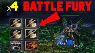 DOTA MORTRED x4 BATTLE FURY = ULTRA KILL (BEYOND GODLIKE)