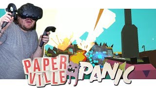 PAPERVILLE PANIC! - #4 - HTC Vive