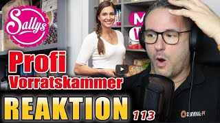 Sally`s Profi Vorratskammer Roomtour Tipps & Tricks - SURVIVAL-PRO reagiert auf Sallys Welt F 113