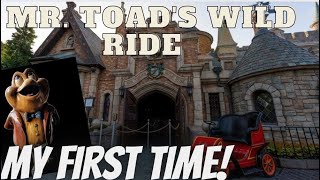 POV MR. TOAD'S WILD RIDE AT DISNEYLAND CA.