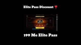 Elite Pass At Only 199 💎 Diamonds | Free Fire New Super Match Event | Free Fire New Discount Event