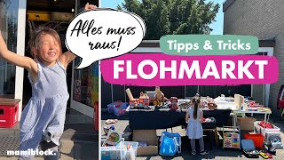 ERFOLGREICHER Flohmarkt | Die besten Tipps & Tricks | Umzugsvorbereitungen | mamiblock