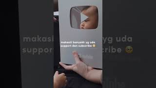 UNBOXING SILVER PLAY BUTTON‼️🥹 thank uuu guys