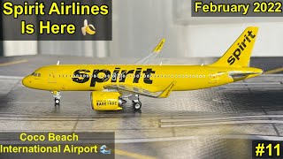 *WELCOME SPIRIT AIRLINES* Coco Beach International Airport Update #11 | February 2022.