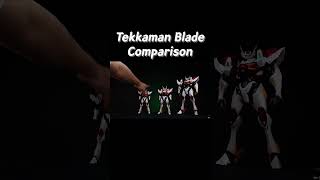 Tekkaman Blade figures Comparison