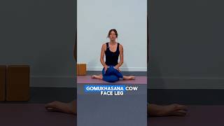 Just one of my favorite Gomukhasana leg variation setups - step by step. Find more at NewMoonYA.com