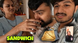 Hariyali Special Grill Sandwich At Home On Sunday | Bhai Ko Davai Nahi Leni Hai