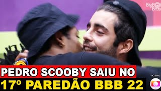 QUEM SAIU DO BBB 22 ONTEM 21/04/22 | PEDRO SCOOBY FOI ELIMINADO DO PROGRAMA