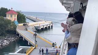 Pier runners, Mahogany Bay Honduras, Carnival Glory Mar ‘23