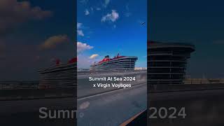 @VirginVoyages x SUMMIT AT SEA. Anticipation and Excitement. #community #grateful #2024