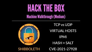 HTB - Shibboleth (medium) walkthrough (ITA)