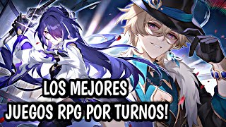 ¡LOS 10 MEJORES JUEGOS GRATIS RPG POR TURNOS PARA MÓVILES & PC DEL 2024!