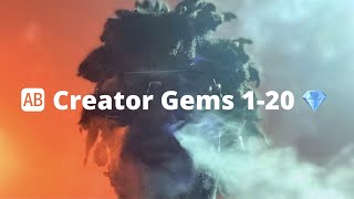 🆎 Creator Gems 1-20 💎 (Compilation)