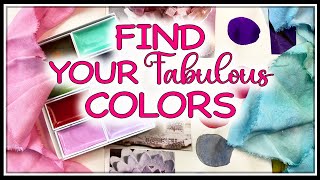 Discover your PERSONAL COLOR PALETTE ~ Here's how!