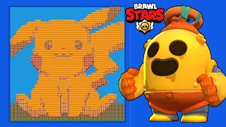 GIOCO CON I MIEI AMICI E ANUBIS ALLA MAPPA “PIKACHU" CREATA DA ME SU BRAWL STARS!