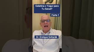 DOCTOR EXPLICA: Gelatina o Yogur para Tu Salud? #shorts #viral #salud #youtubeshorts