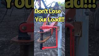 Locking Hitch Pin Can Avoid A World Of Problems #farmsafety #farming #tractor