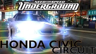 Need for Speed Underground - Honda Civic circuit