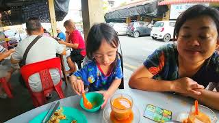 Yew Hap Cafe Bt.10 Kota Padawan Kuching Sarawak / Canai Kolok Mee Jawa Bee Hoon Sup / Momoi Menangis