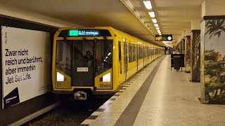 U-Bahn Berlin | Mitfahrt in der U8 von Paracelsus-Bad bis Hermannstraße im H01 5040-6