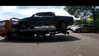 Hino Rollback Flatbed Towtruck F150 Tow#viral#wrecker#tow#towing#turbo#video#youtuber#youtube#winch.