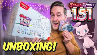 UNBOXING! Pokémon 151 Ultra Premium Collection Box! I Didn't Expect THIS!!! 🤯😱 | Raymond Strazdas