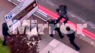 Video Police Shoot Woolwich Attackers