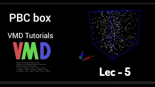 VMD Tutorial (Lec-5) PBC-box Setting and Periodicity Representation ©