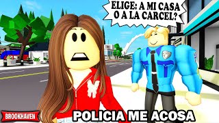 POLICIA ME ACOSA en ROBLOX BROOKHAVEN RP - LARA ROBLOX