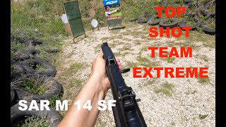 SAR M 14 SF & GLOCK 17. TOP SHOT TEAM EXTREME EVENT.