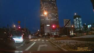 2019 - Driving to Warsaw - back & forth - heading Wola business district & Warsaw bypass  (Poland)