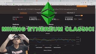 GTX 1050 TI MINING ETHEREUM CLASSIC ETC Low Budget Crypto Mining 2021 ξ ₿ 香港加密貨幣挖礦