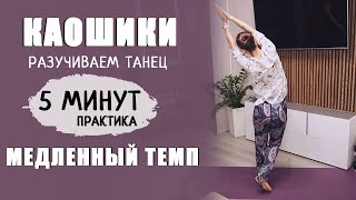 Танец КАОШИКИ для начинающих. МЕДЛЕННЫЙ ТЕМП. Разучивание танца, идеация + ПРАКТИКА 5 МИНУТ