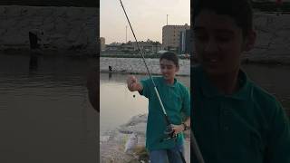 Fishing And Catching Fish In Qatif, Saudi Arabia. #saudiarabia #viral #fishingislife #seabream