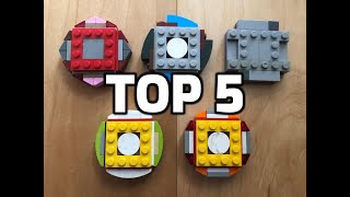 Top 5 Most Common/BEST Lego Beyblade Designs!