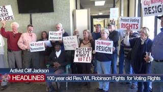 100 year Old Fights for Voting Rights