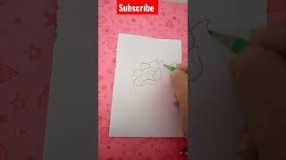 tutorial 🌹 Rose sketching #viral #youtubeshorts #painting