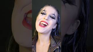 gaga or robbie Harley Quinn makeup?? #halloweenmakeupideas #harleyquinn # #makeuptutorial