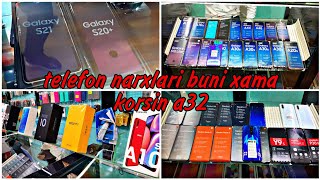 TELEFON NARXLARI 2021 SAMSUNG A32 A71 REDMI