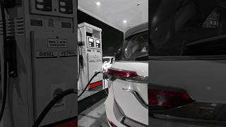 How much i spend on fuel ⛽ | #ytshorts #shorts #funny #thar #fortuner #tharlover