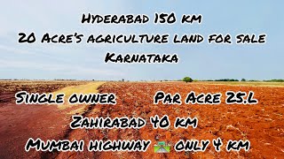 20 Acre’s agriculture land for sale Karnataka || low price land for sale Karnataka || single owner |