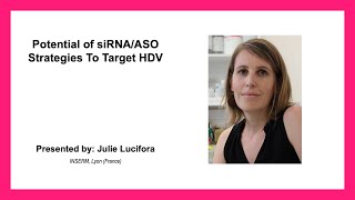 ICE-HBV Symposium | Kobe, Japan: Scientific Talks - Julie Lucifora (France)