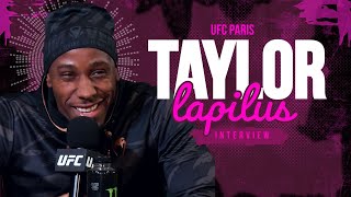 Taylor Lapilus full UFC Paris pre-fight media day interview