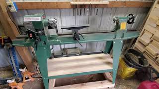 Harbor Freight Wood Lathe Upgrade heavy duty motor