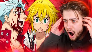 BAN VS MELIODAS! Seven Deadly Sins Episode 22 Reaction